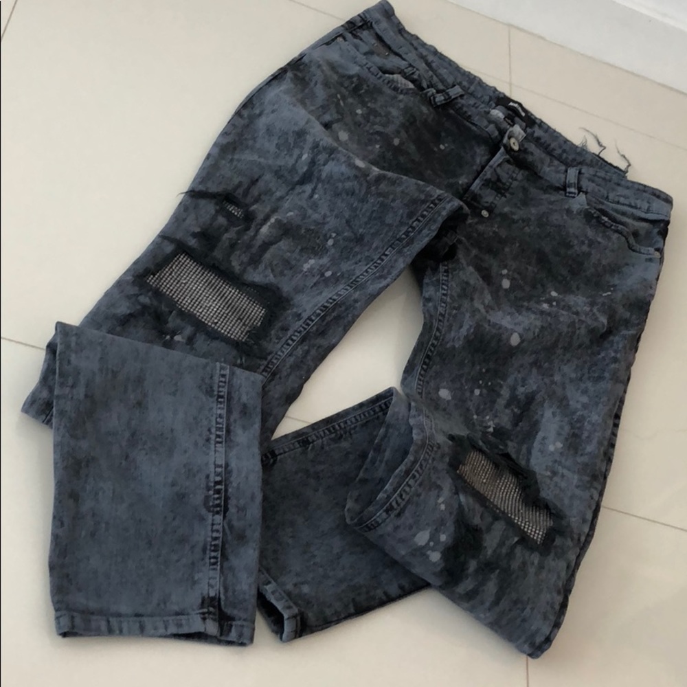 Fashionable designer jeans